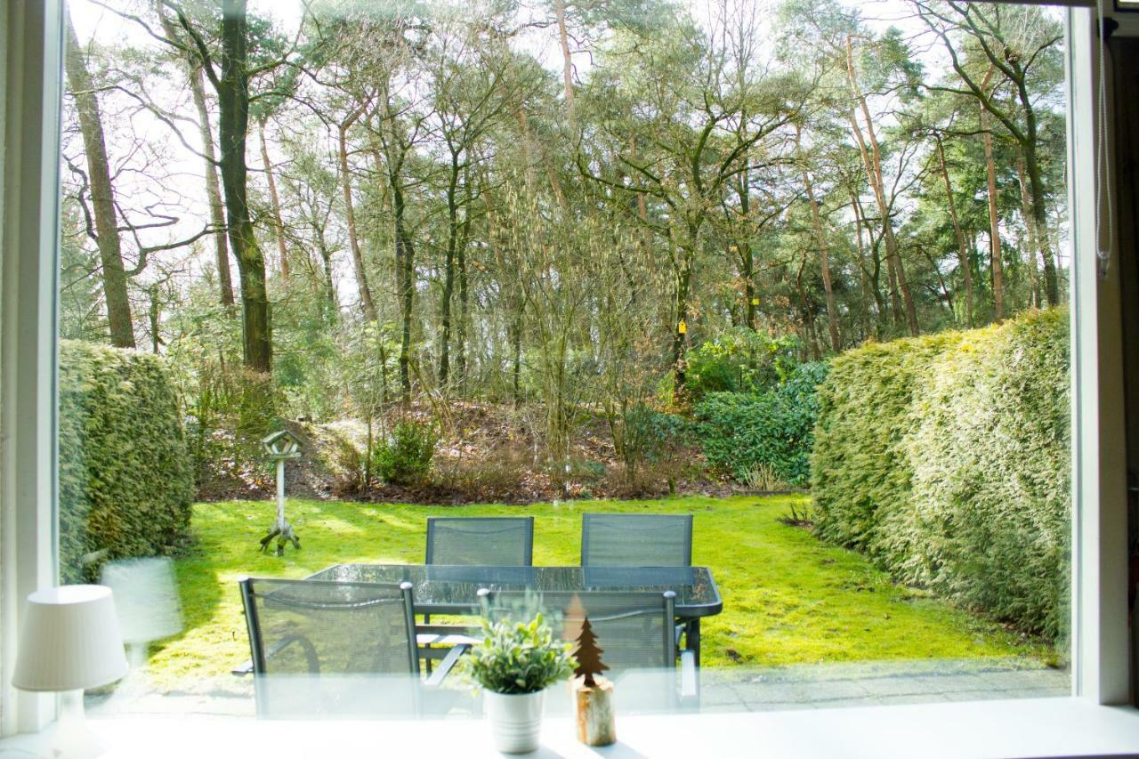 Knusse 5 Persoons Bungalow Hartje Veluwe Otterlo Εξωτερικό φωτογραφία